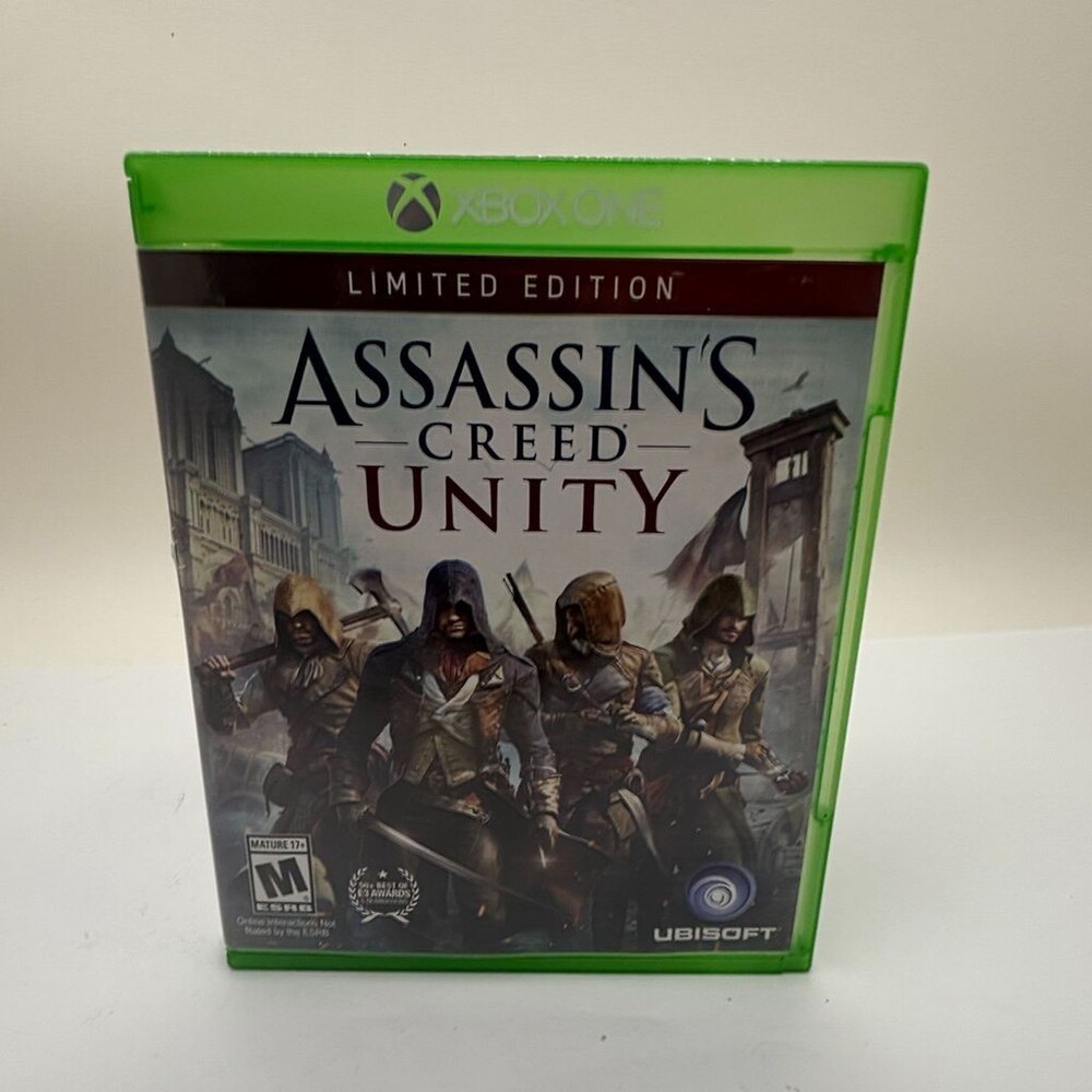 Assassin's Creed Unity Limited Edition XB1 (Microsoft Xbox One, 2014) No Manual